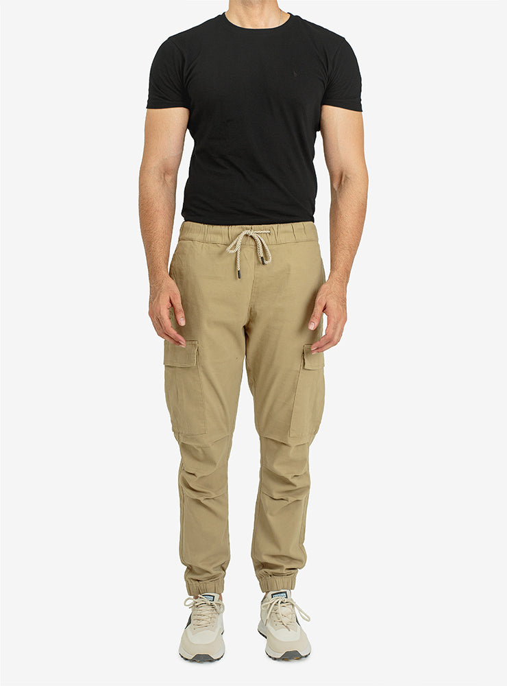 TWILL CARGO JOGGER