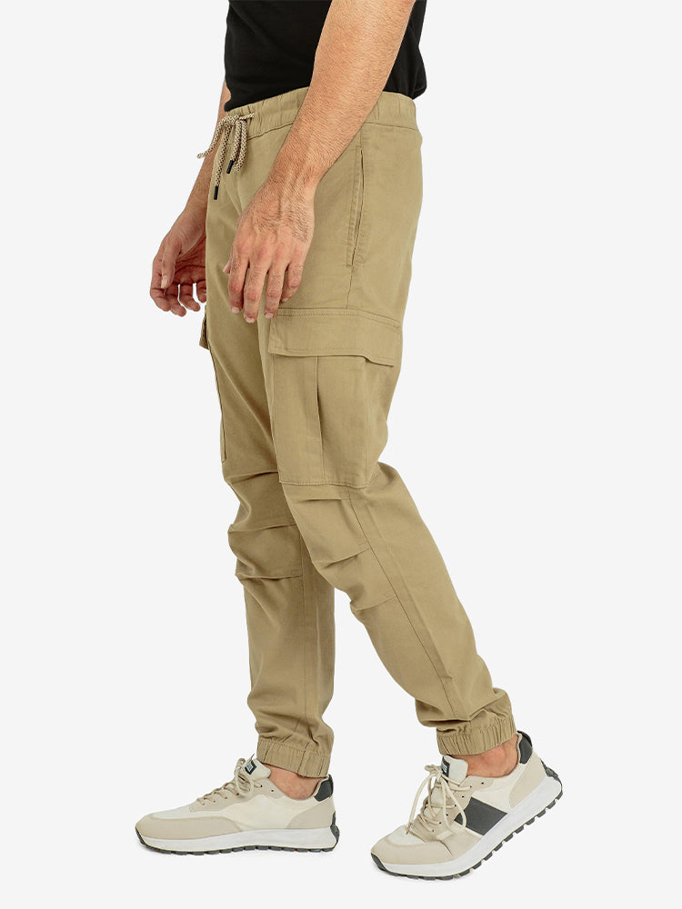 TWILL CARGO JOGGER