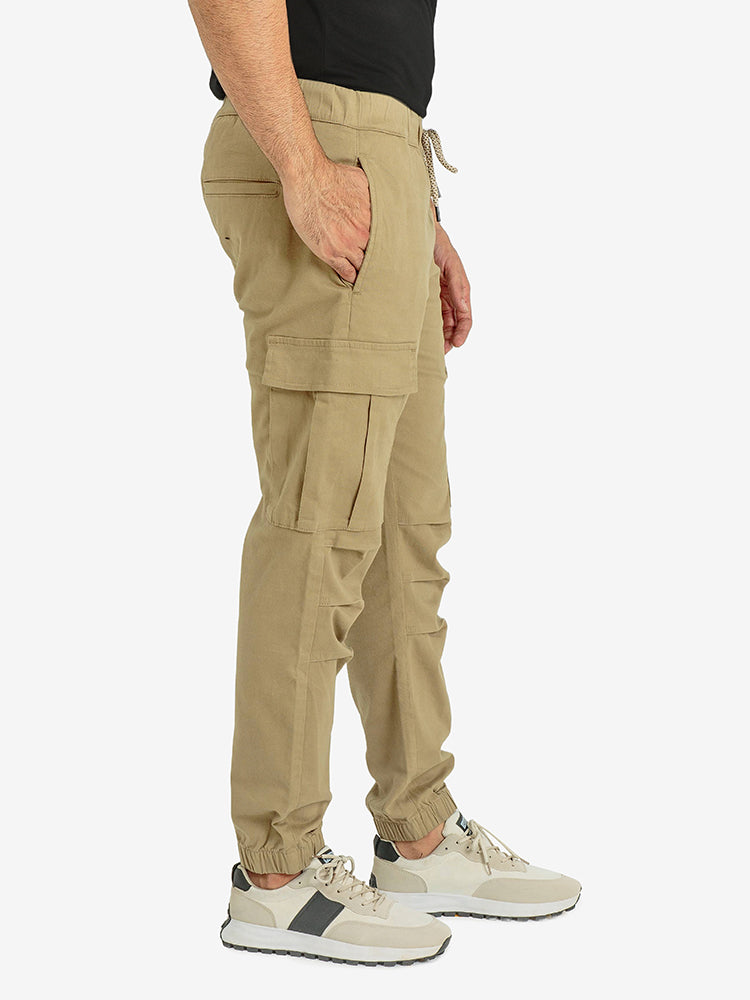 TWILL CARGO JOGGER